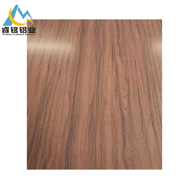 仿木紋輥涂鋁板